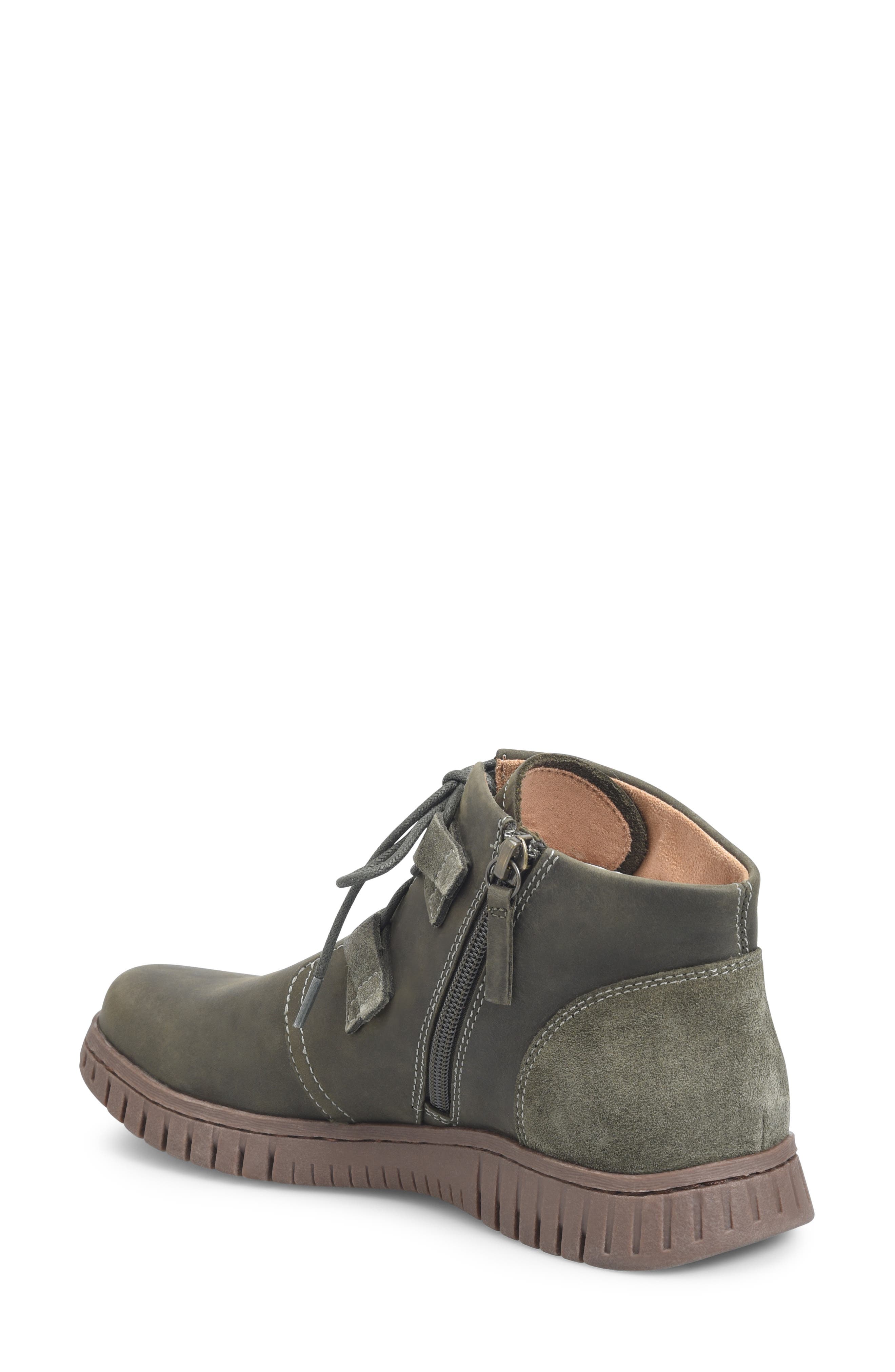 Corine Bootie, Alternate, color, OLIVE