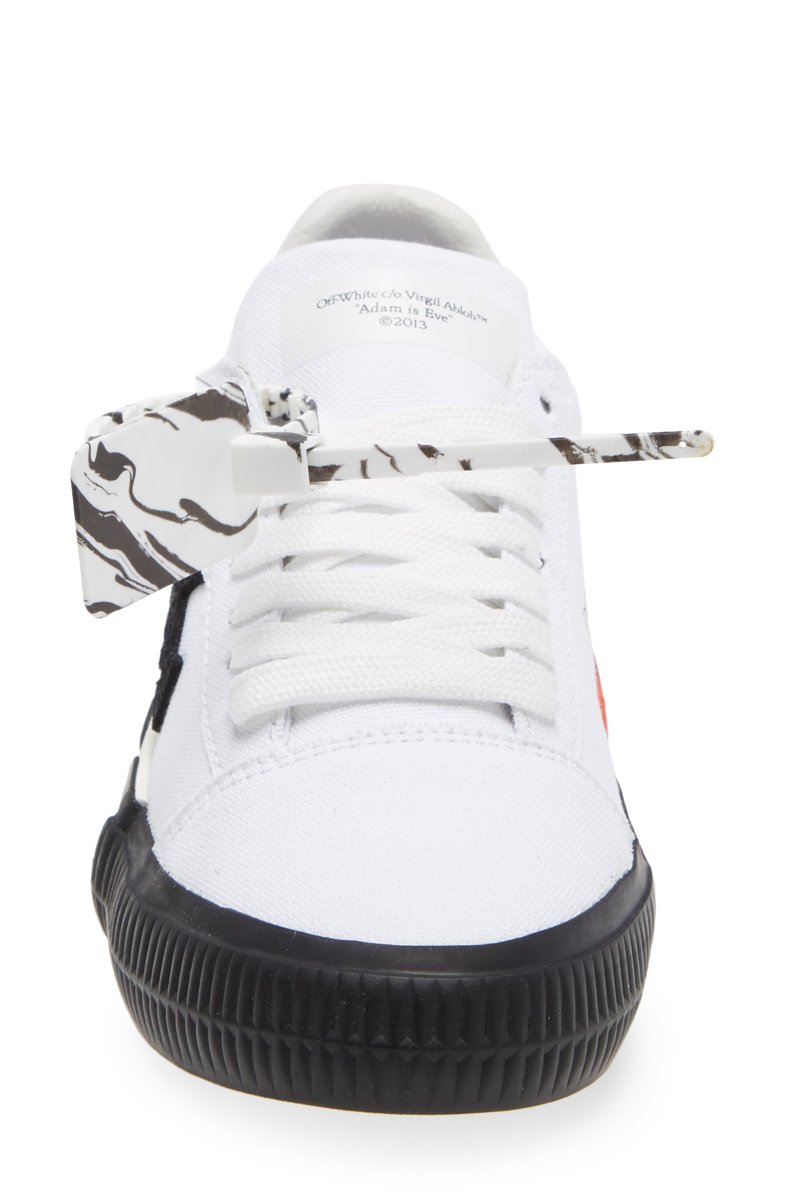 Off-White Vulcanized Low Top Sneaker, Alternate, color, 