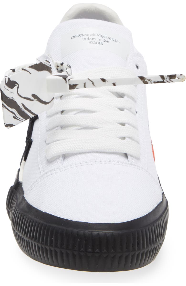 Off-White Vulcanized Low Top Sneaker, Alternate, color,