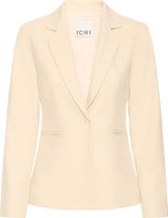ICHI Ihlexi One-Button Blazer