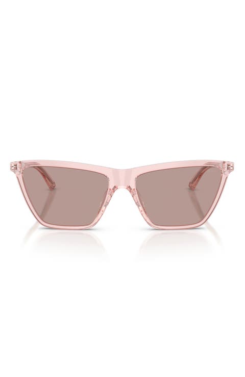 56mm Cat Eye Sunglasses