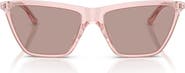 Jimmy Choo 56mm Cat Eye Sunglasses