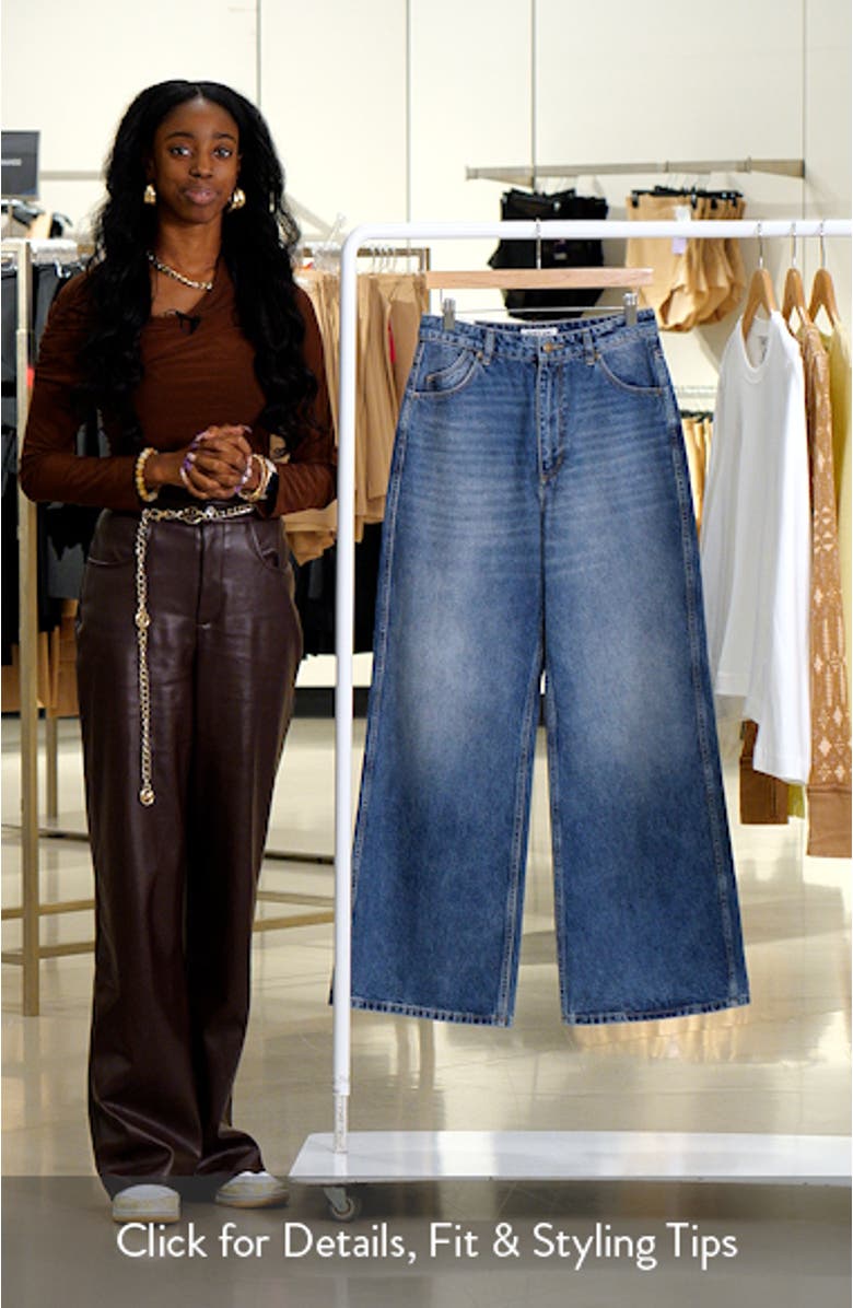 Studio Flare Faded Jeans, sales video thumbnail