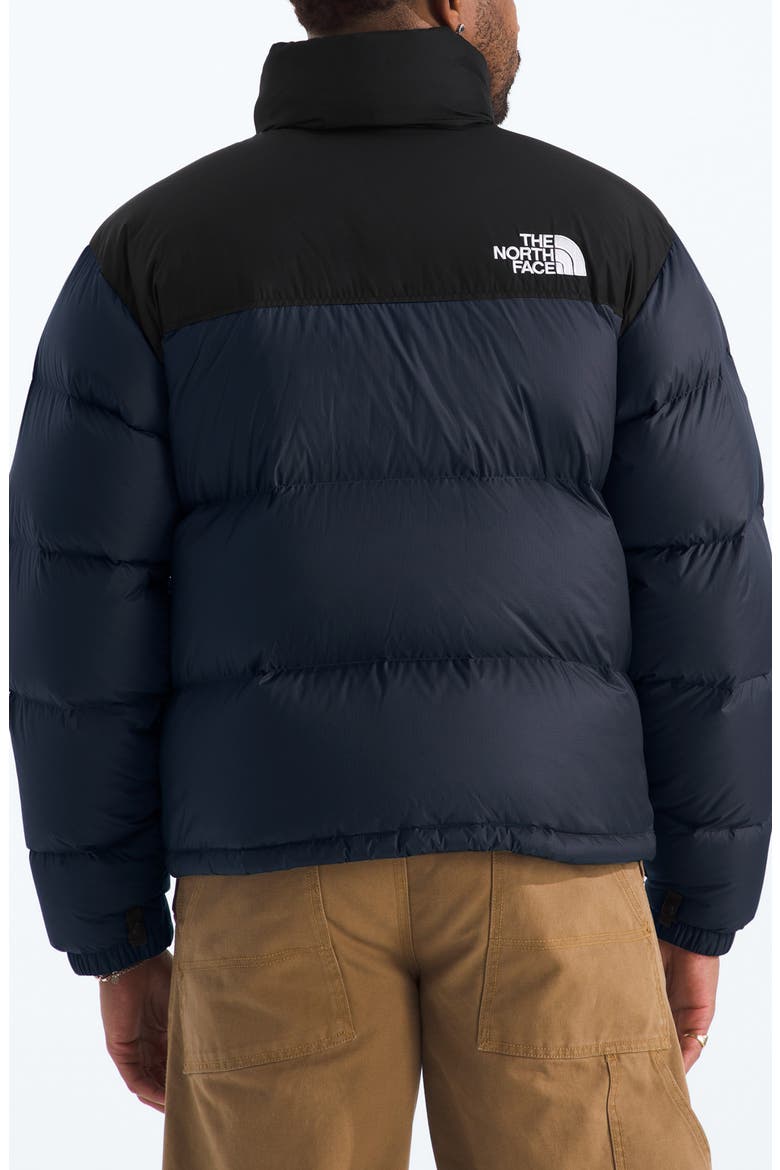 1996 Retro Nuptse 700 Fill Power Down Packable Jacket, Alternate, color, SUMMIT NAVY/ TNF BLACK R