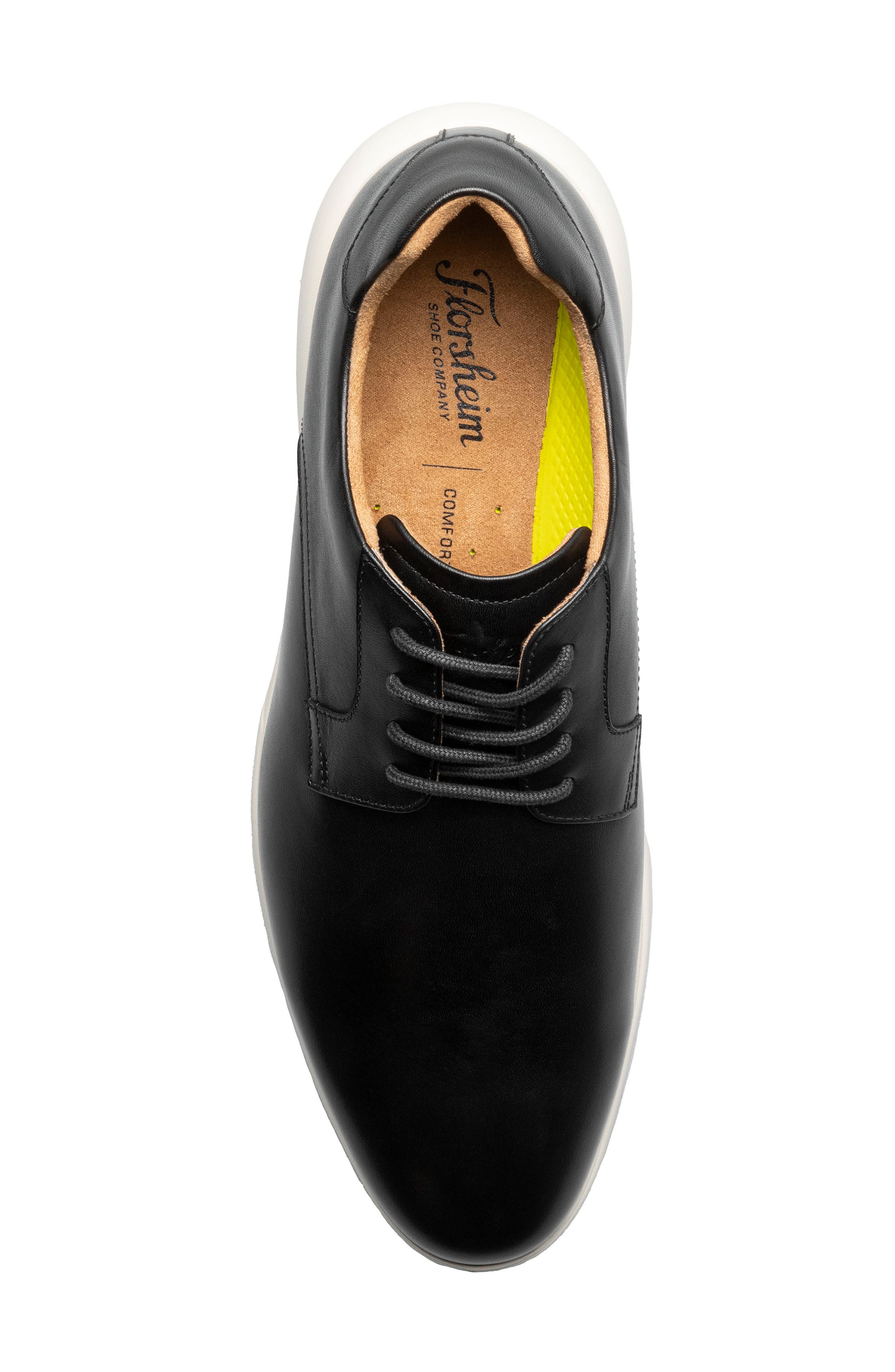 Florsheim Dash Derby, Alternate, color, Black/ White