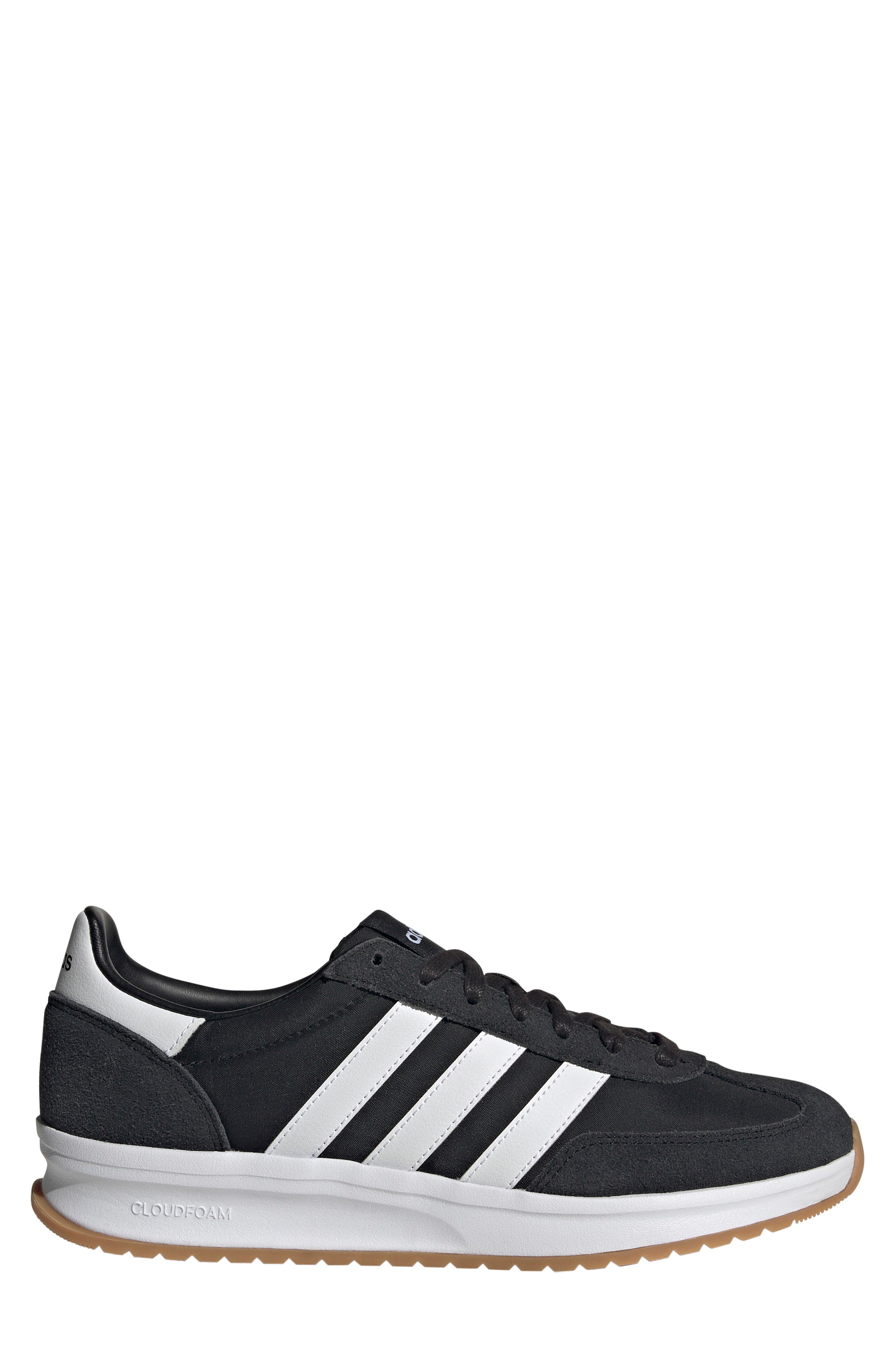 adidas Run '70s Sneaker, Alternate, color, Black/ White/ White