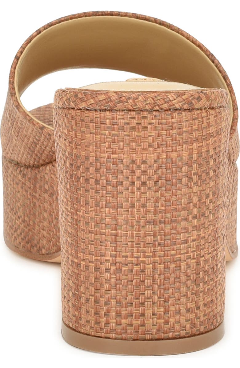 Nine West Boone Platform Slide Sandal, Alternate, color, Dark Brown