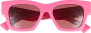 Gucci 52mm Rectangular Sunglasses