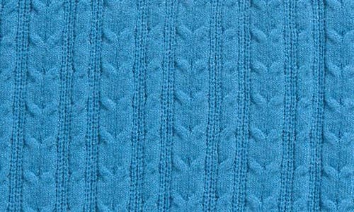Truce Kids' Cable Knit Top In Dark Blue