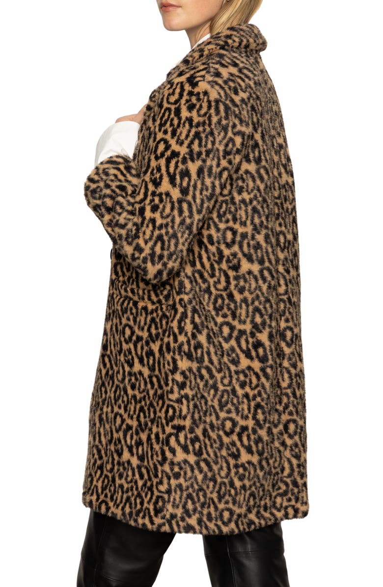 Sanctuary Hometown Faux Fur Jacket, Alternate, color, Lynx