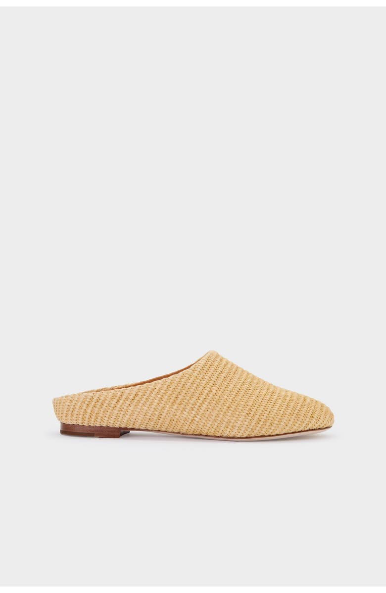 SIMONMILLER Raffia Riad Slipper, Main, color, Natural