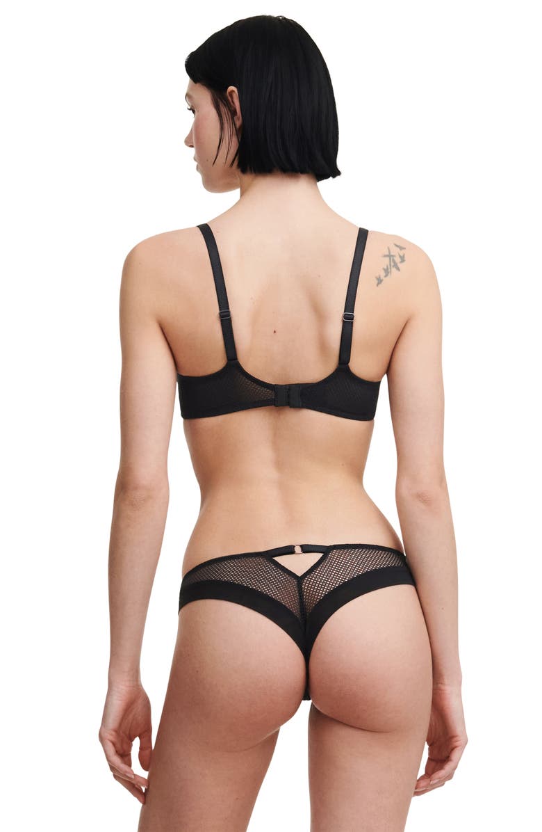Chantelle Lingerie Fleurs Tanga, Alternate, color,