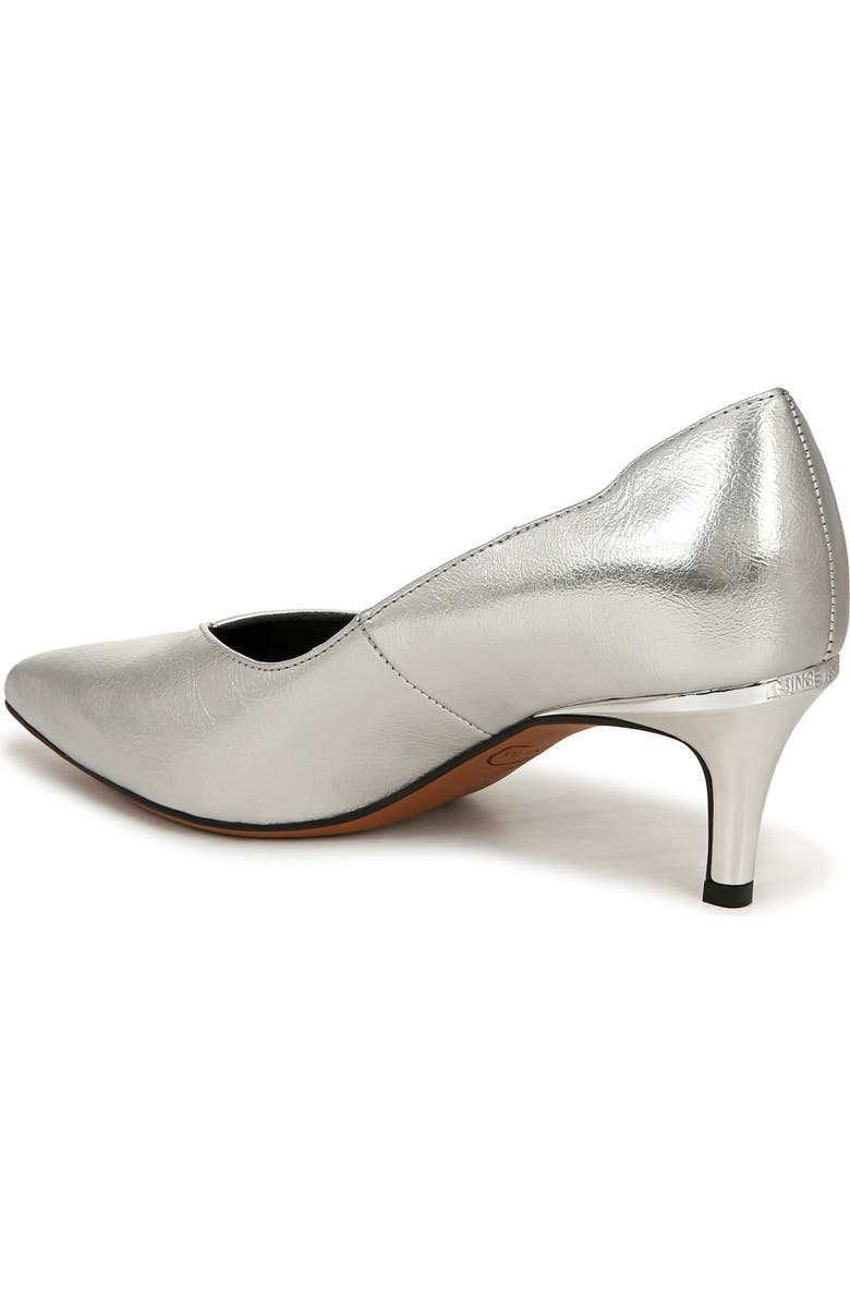 Franco Sarto Aurora Pointed Toe Pump, Alternate, color, Silver