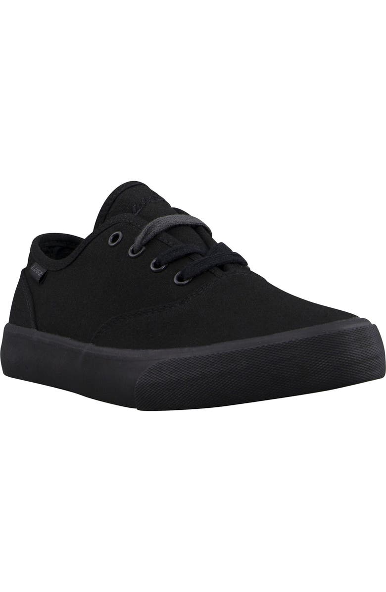 LUGZ Lear Lace-Up Sneaker, Main, color, Black