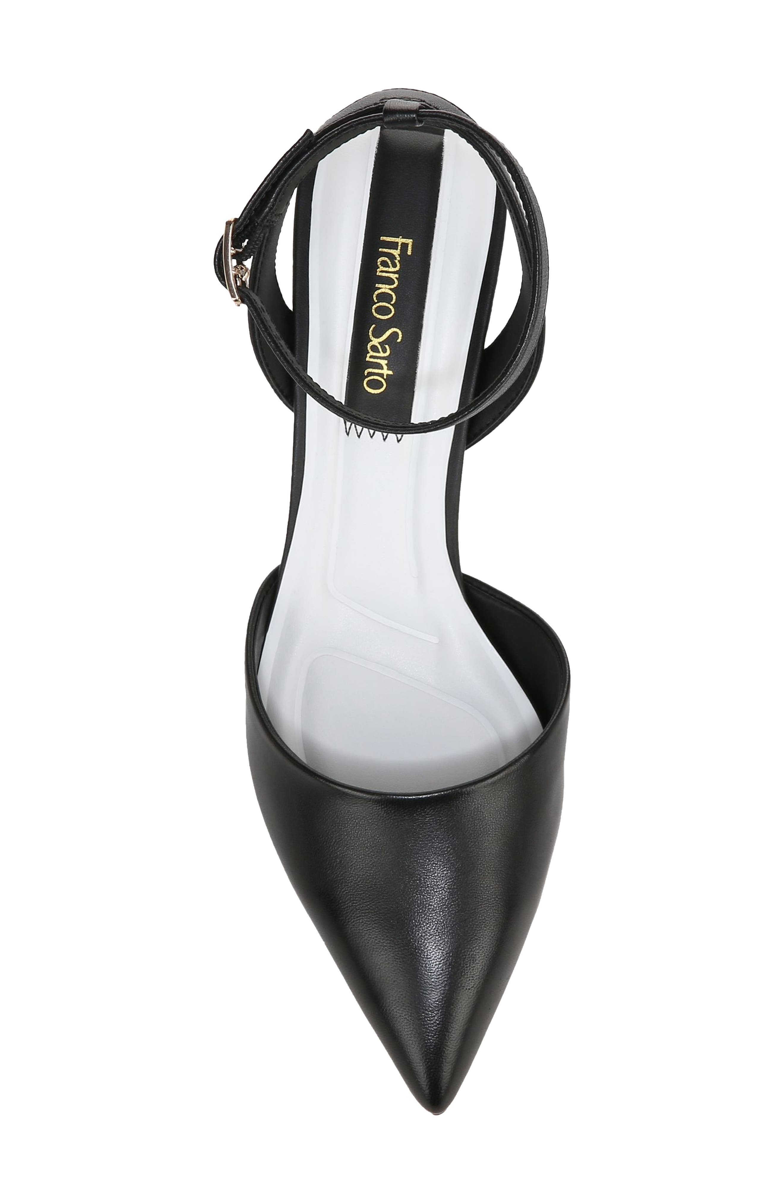 Franco Sarto Naya Ankle Strap Pointed Toe Pump, Alternate, color, 