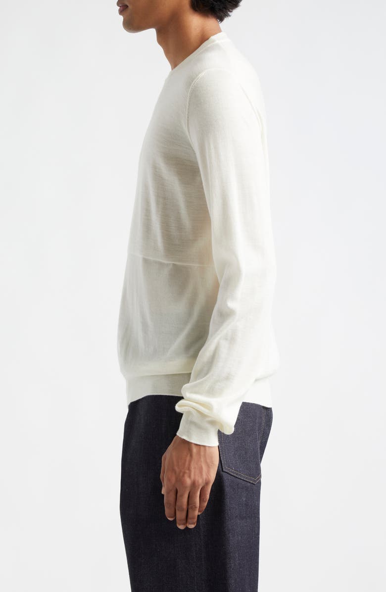 Jil Sander Extrafine Merino Wool Sweater, Alternate, color, 