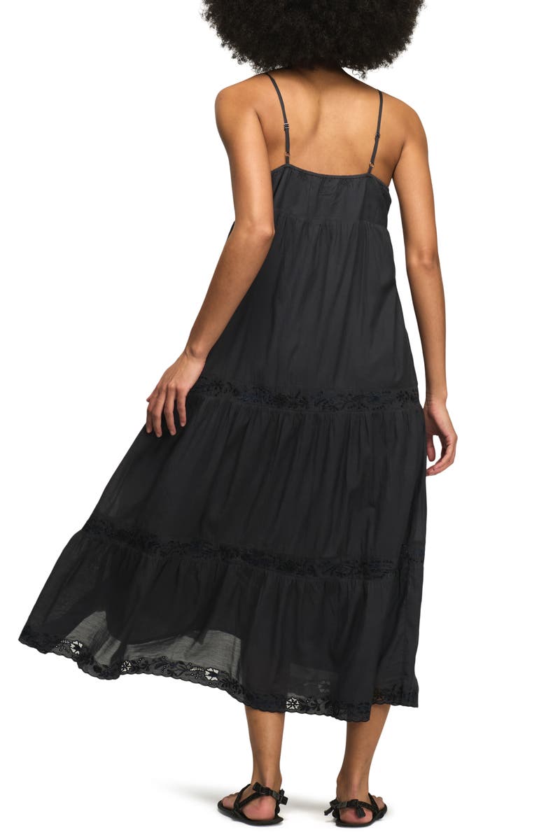 Lucky Brand Eyelet Embroidery A-Line Dress, Alternate, color, India Ink