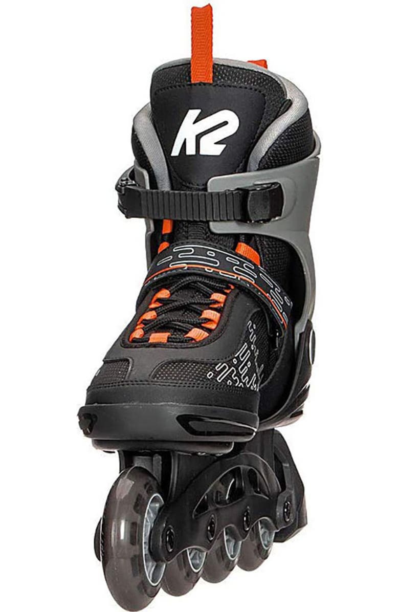 K2 Kinetic 80 Mens Inline Skates, Alternate, color, Black/Red