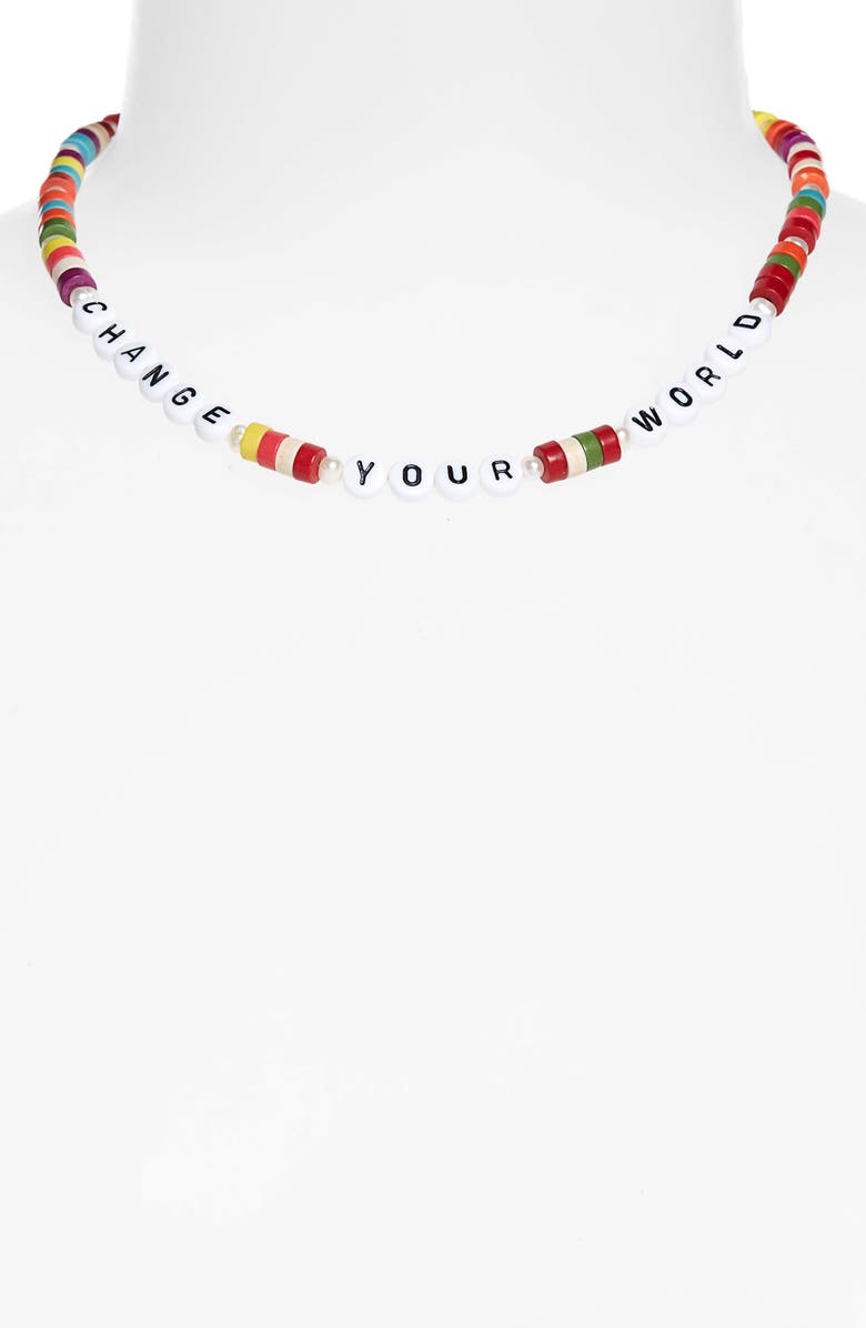 Éliou Change Your World Necklace, Alternate, color,