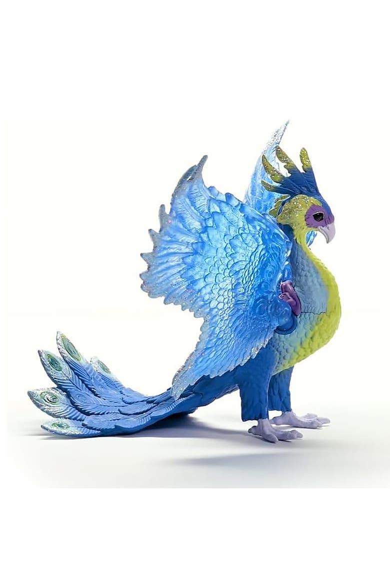Bayala Magical Peacock 11 Inch Bird Figurine, Alternate, color, Multicolored