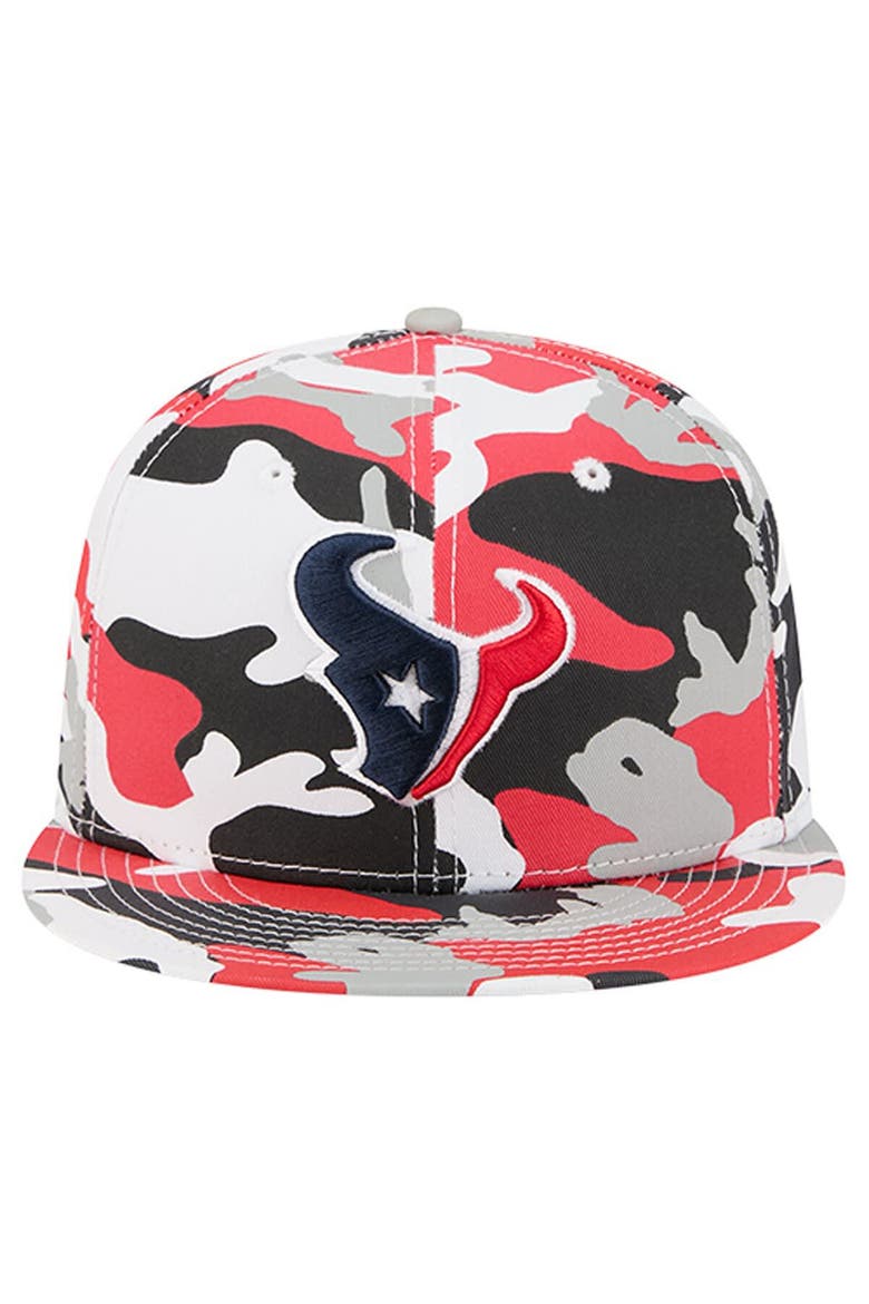 Men's New Era  Red/Navy Houston Texans 59FIFTY Fitted Hat, Alternate, color, Red