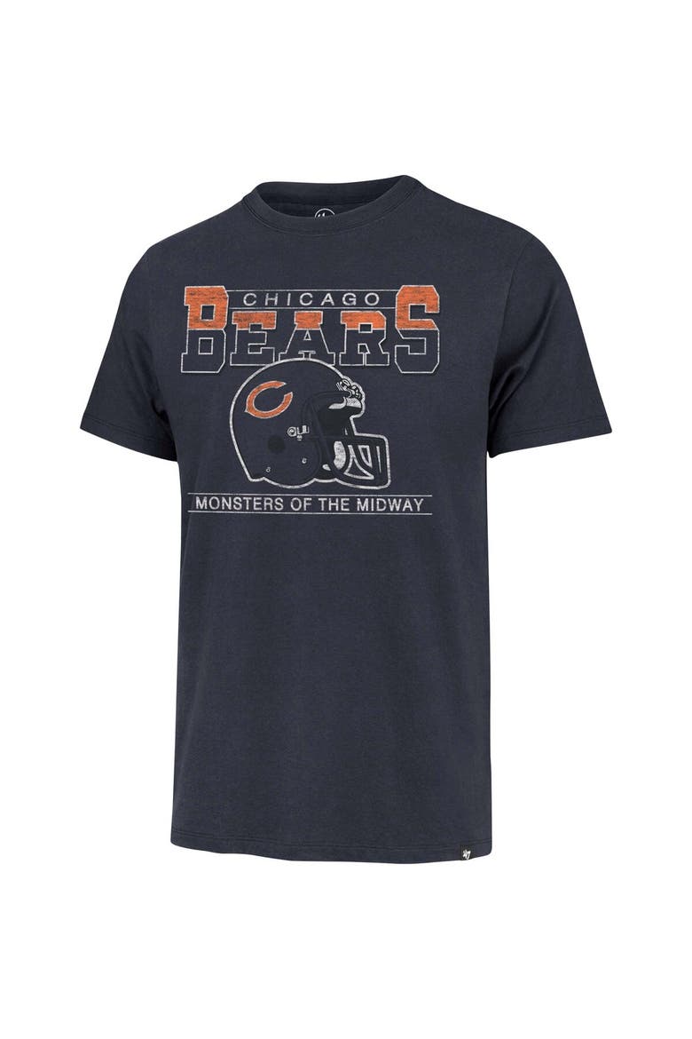 '47 Men's '47 Navy Chicago Bears Time Lock Franklin T-Shirt (Men ...