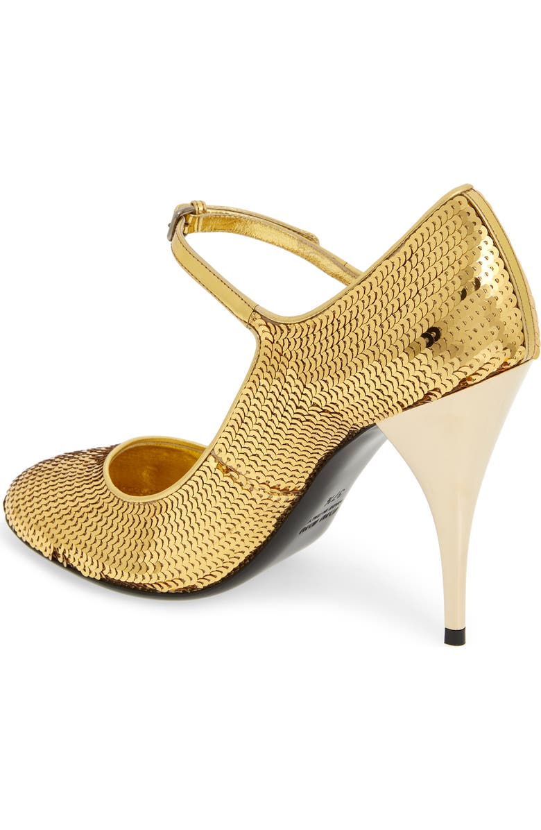 Miu Miu Sequin Mary Jane Pump, Alternate, color,