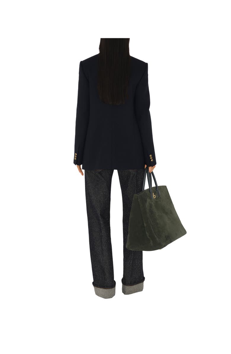 Burberry Wool Tailored Jacket, Alternate, color, 