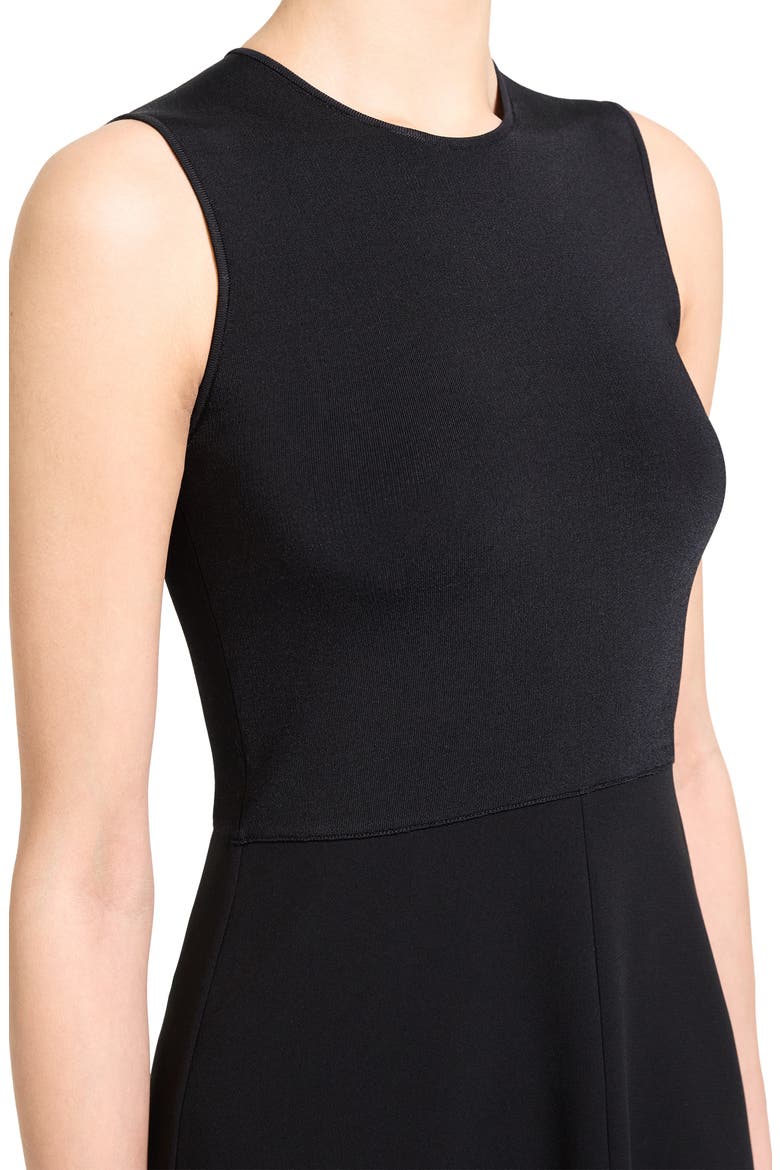 Asymmetric A-Line Dress, Alternate, color, BLACK - 001