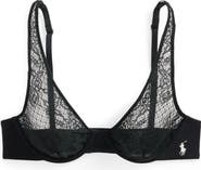 Polo Ralph Lauren Galloon Lace Underwire Plunge Bra