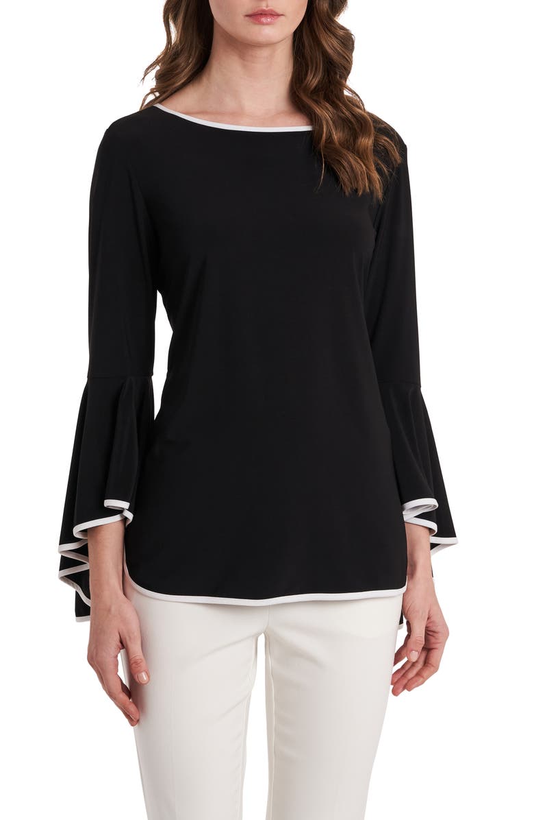 Chaus Bell Sleeve Jersey Top, Main, color,