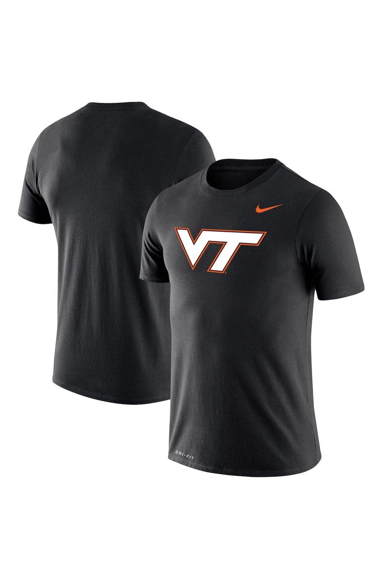 Nike Men's Nike Black Virginia Tech Hokies School Logo Legend Performance T-Shirt, Alternate, color,