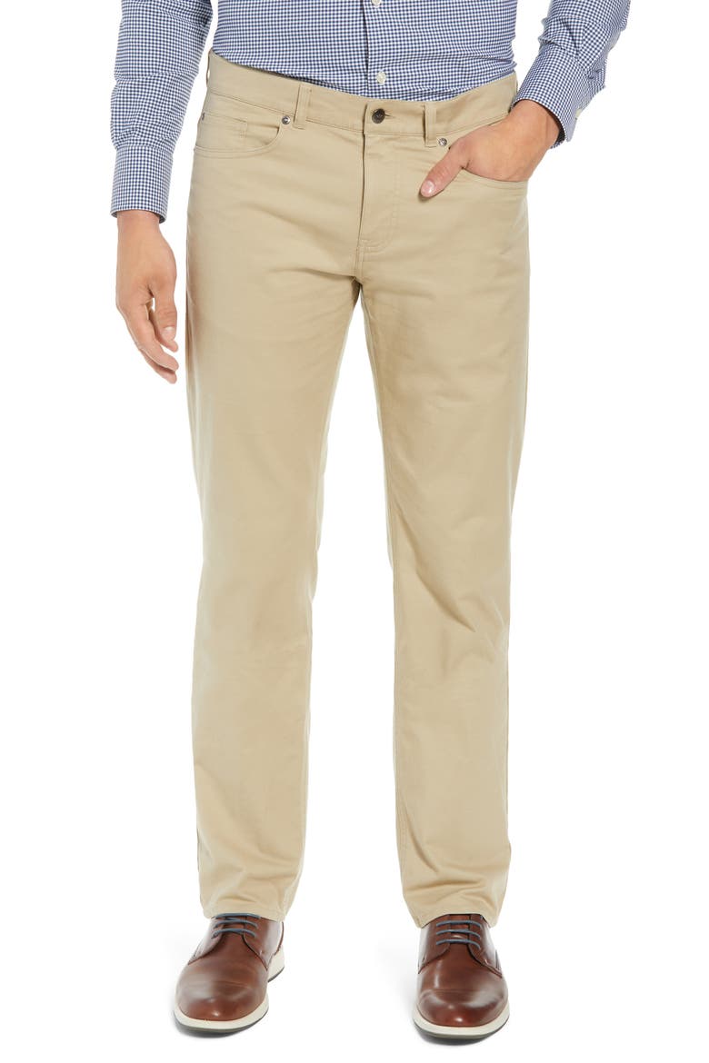 Soft Touch Twill Pants, Main, color, KHAKI