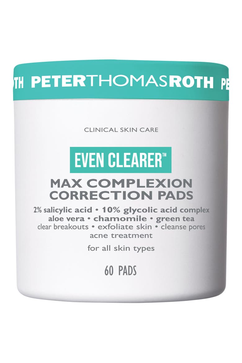 Even Clearer™ Max Complexion Correction Pads, Main, color, NO COLOR