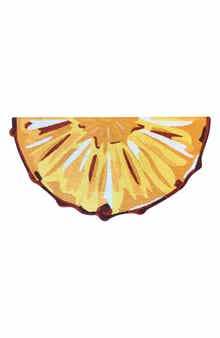 R16 HOME Pineapple Slice Indoor/Outdoor Doormat