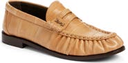 Saint Laurent Eelskin Embossed Loafer