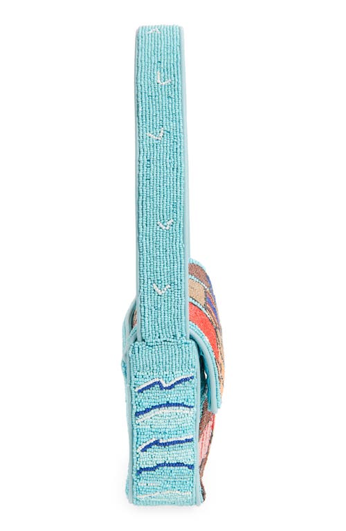 Staud Tommy Beaded Shoulder Bag