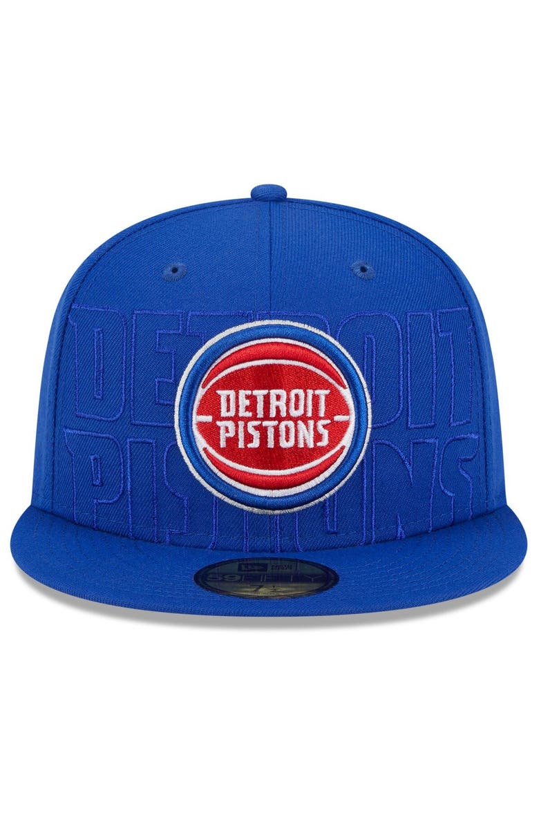 New Era Men's New Era  Blue Detroit Pistons 2023 NBA Draft 59FIFTY Fitted Hat, Alternate, color, 
