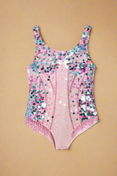 Showgirl Leotard for Girls