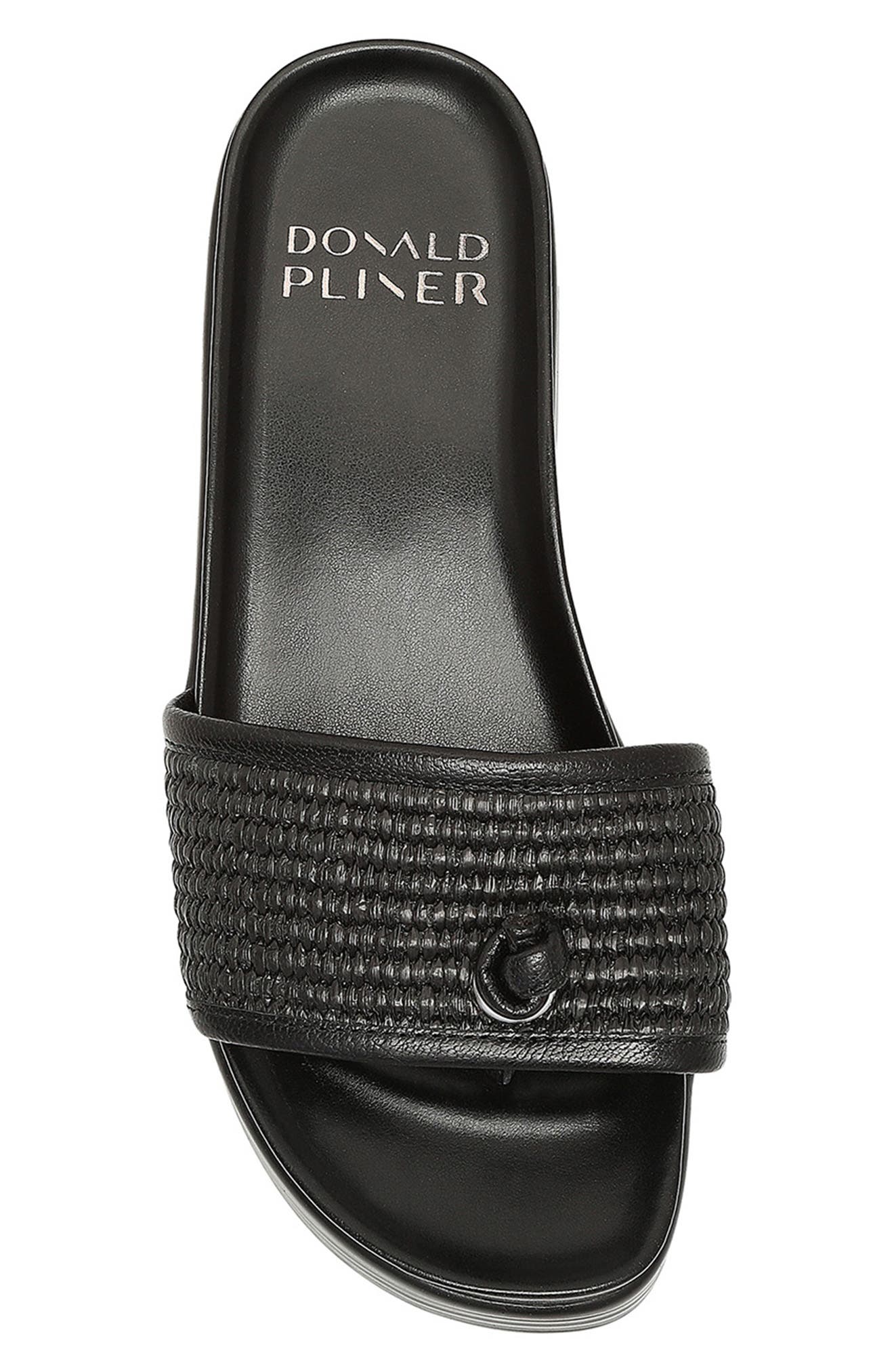 Donald Pliner Farrah Platform Sandal, Alternate, color, Black-Blk