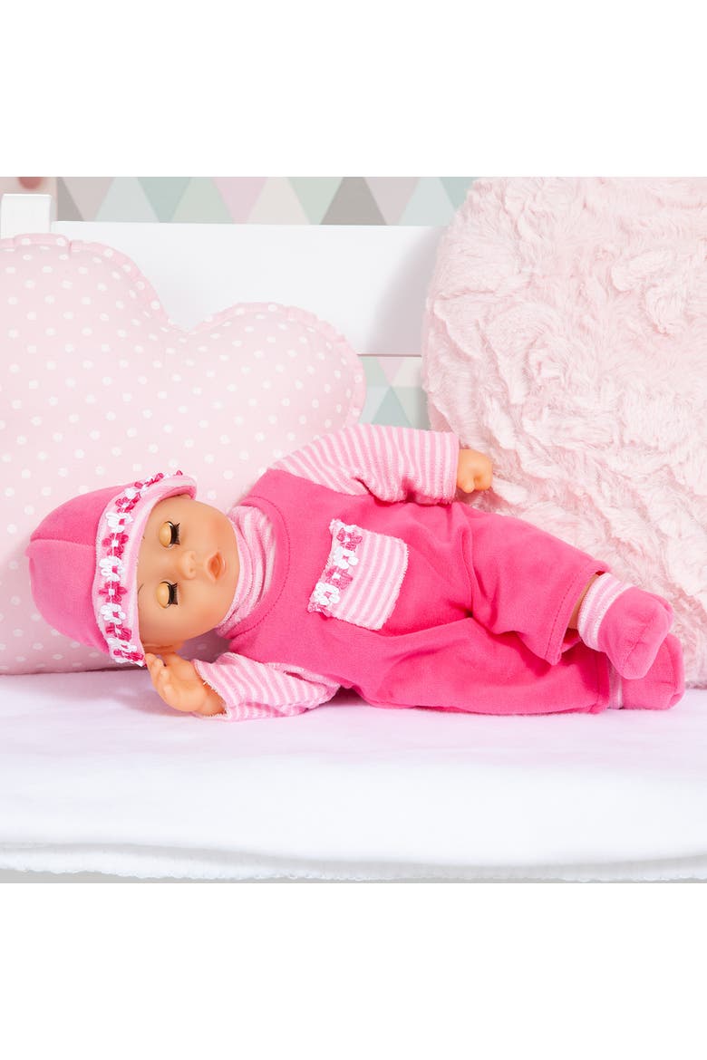 Soft Bodied Baby Doll with Sounds and Sleeping Eyes, 15 Inches, Alternate, color, Multicolored