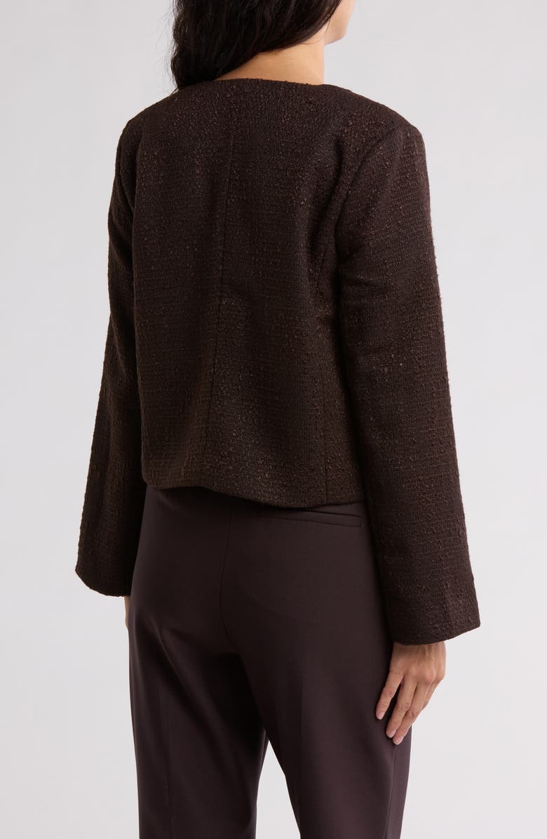 NORDSTROM RACK Cropped Tweed Jacket, Alternate, color, 