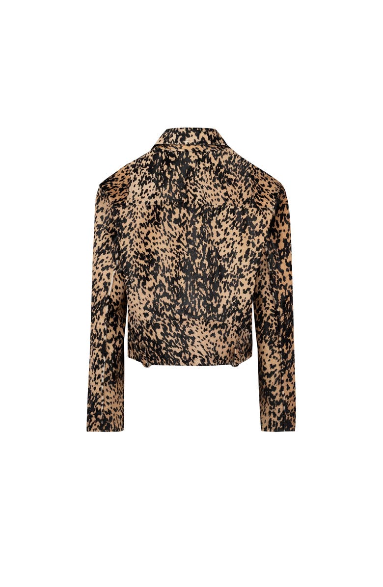PCFG Your *Itch Kangaroo Leather Jacket, Alternate, color, Leopard