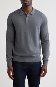 Nordstrom Washable Merino Wool Polo Sweater