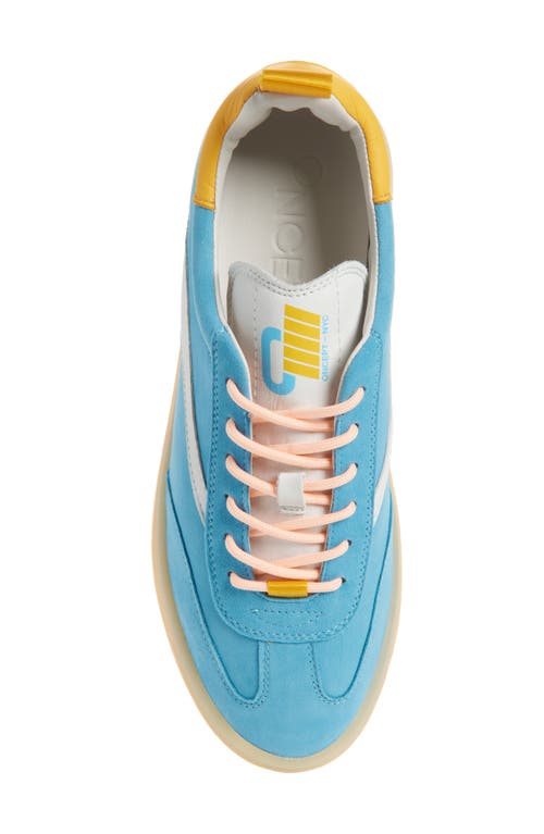 Oncept Panama Low Top Sneaker In Adriatic Blue