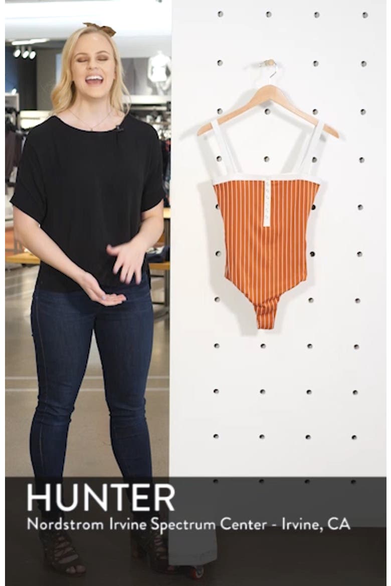 Quick Dry Henley Swim Bodysuit video