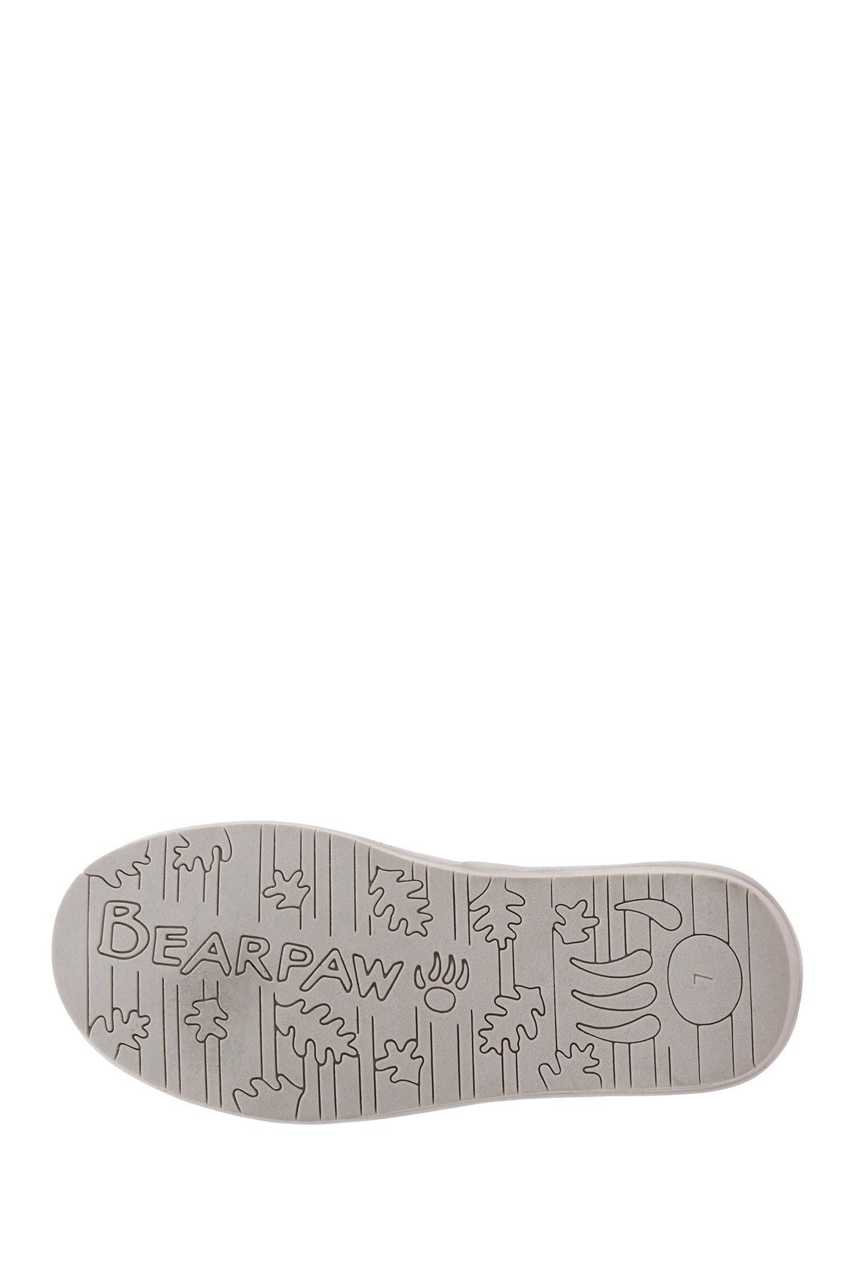 BEARPAW Boo Genuine Sheepskin & Genuine Curly Lamb Hair Bootie, Main, color, 