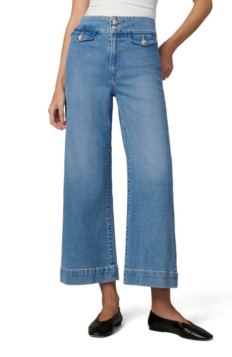 The Ellia Ankle Wide Leg Jeans (Attraction)