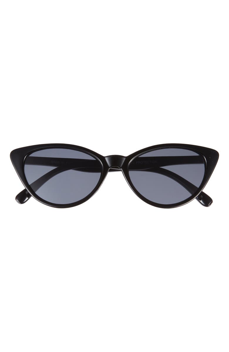 BP. Cat Eye Sunglasses, Main, color, Black