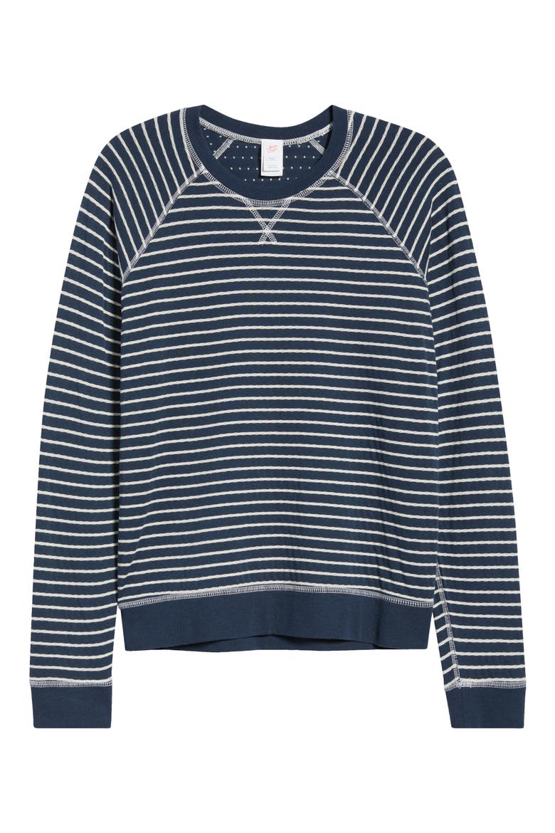 Raglan Sleeve Reversible Cotton Blend Top, Alternate, color, TWILIGHT STRIPE